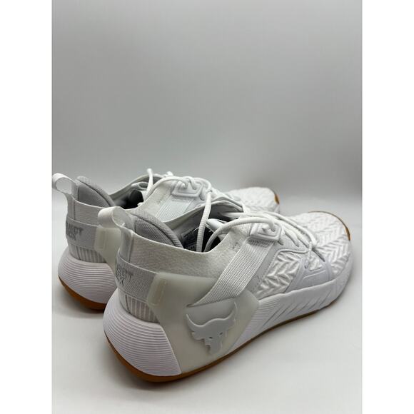 Under Armour Project Rock 6 Men\'s Size 11.5 White Training Shoe 3026534-100 main image 7